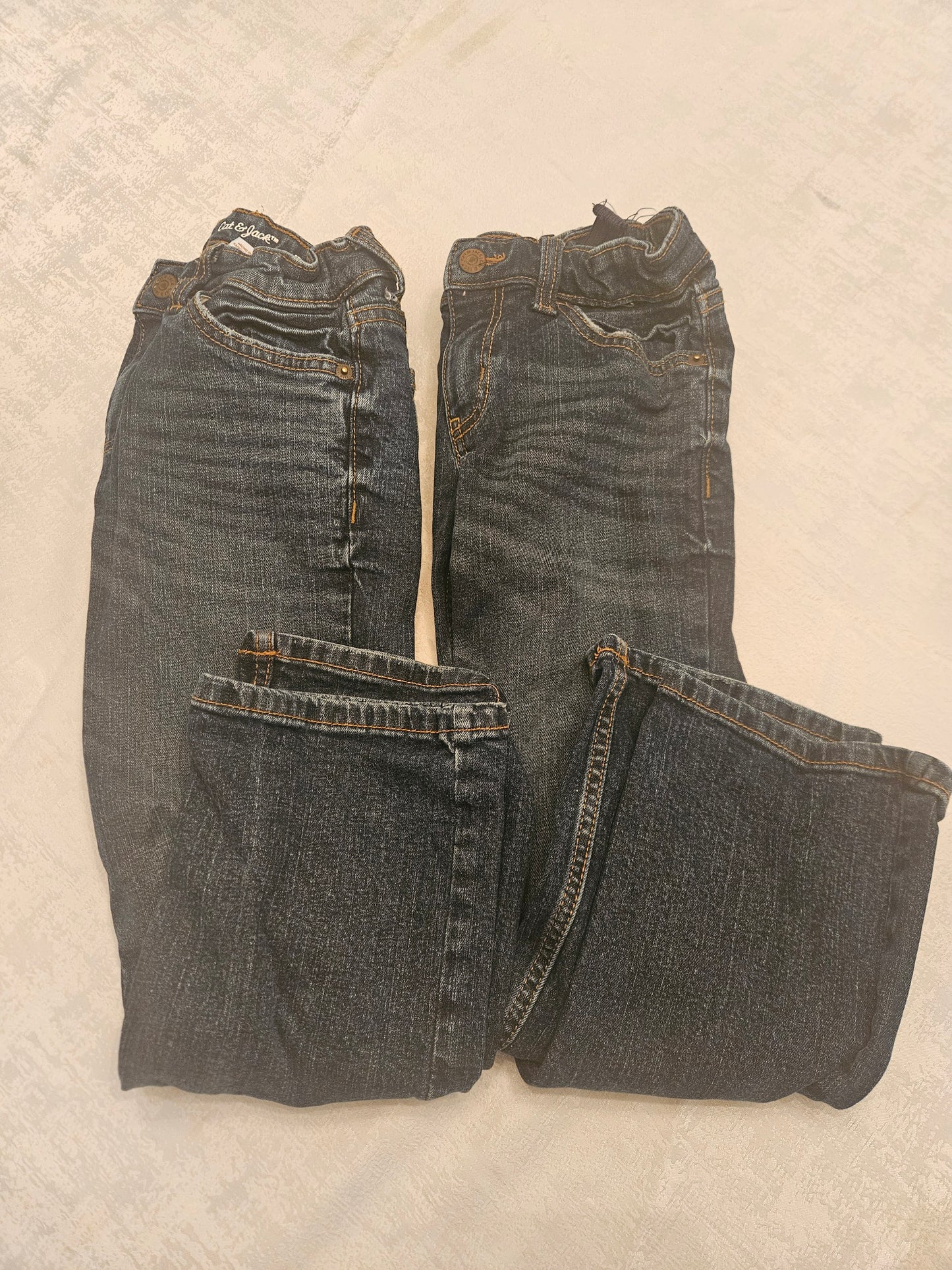 Seller #102 - Boys - Cat & Jack Stretch Bootcut Jeans Bundle - Size 7