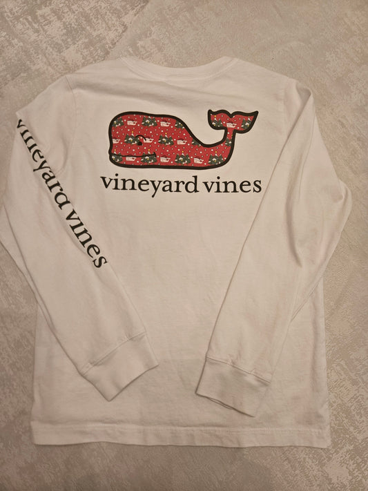 Seller #102 - Boys - Vineyard Vines Christmas Themed Shirt - Size 6