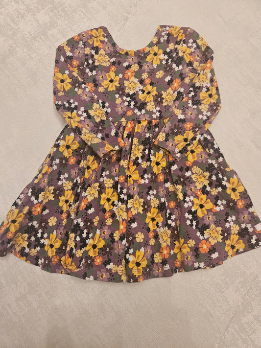 Seller #102 - Girls - Rufflebutts Flower Dress - Size 18-24 months