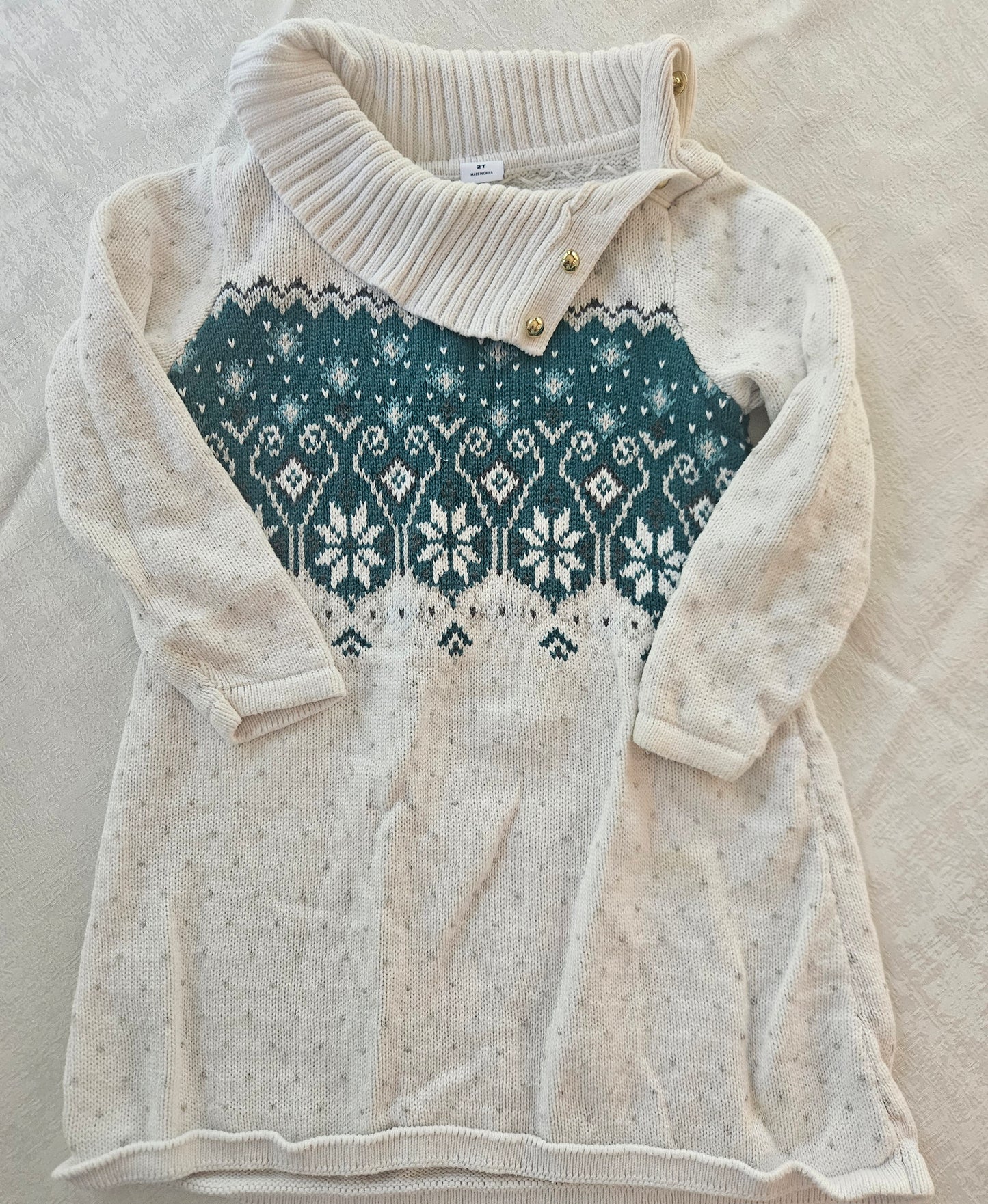Seller #102 - Girls - Janie & Jack Sweater Dress - Size 2