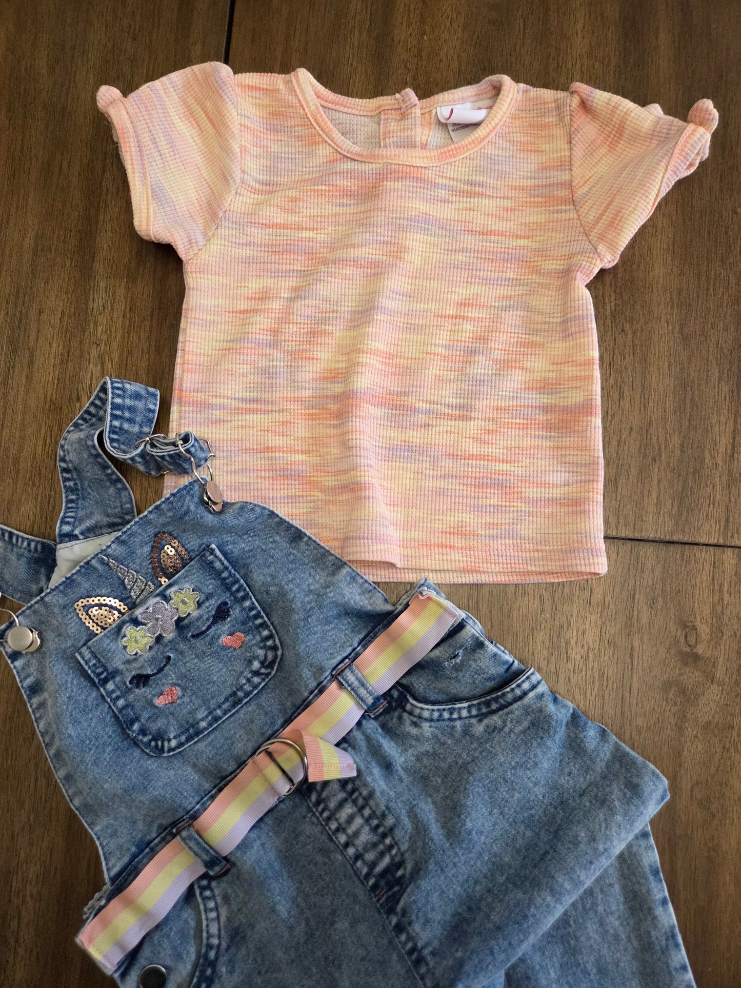 REDUCED Seller 184 girls little lass overall outfit size 3t