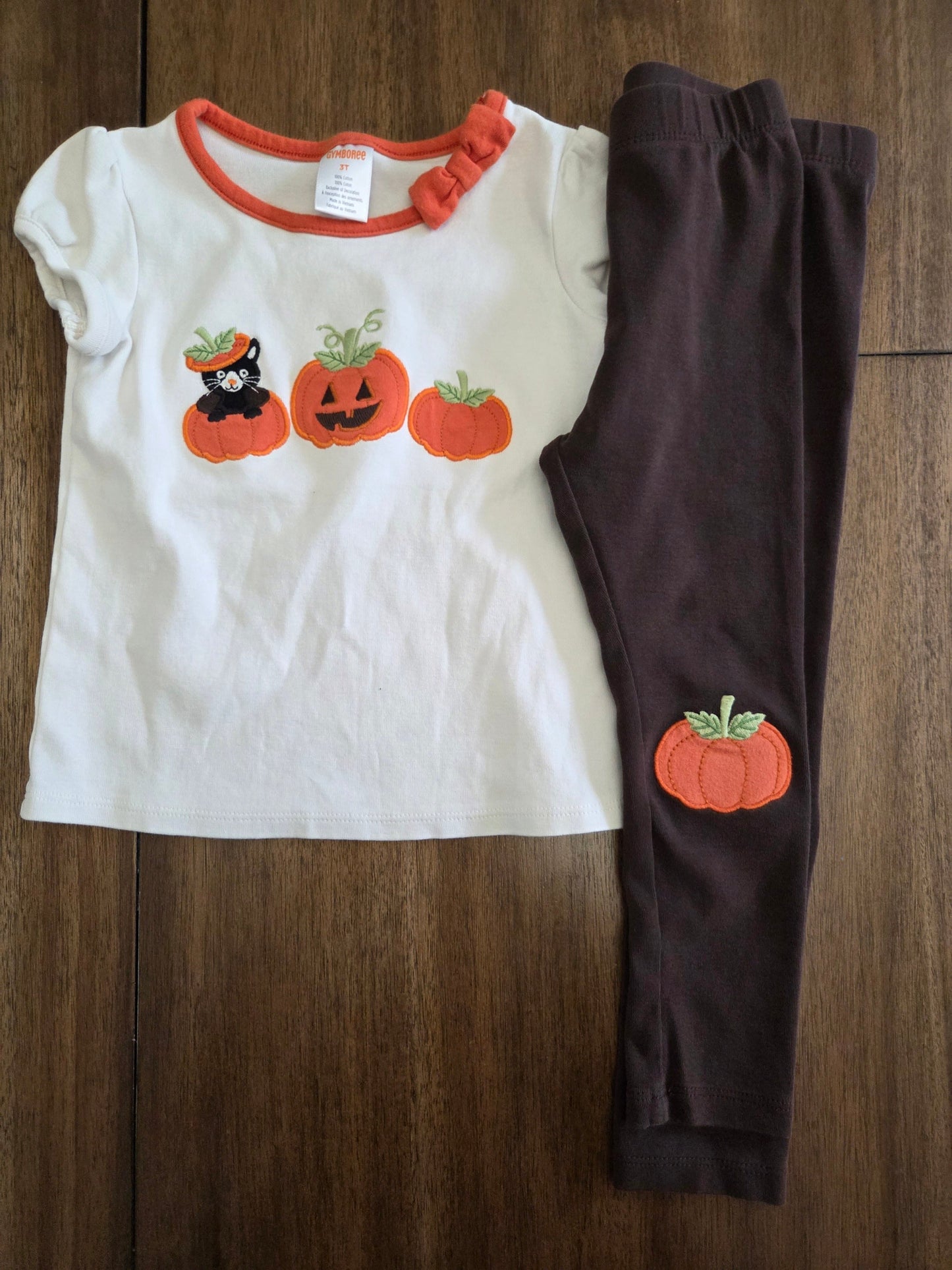 REDUCED Seller 184 girls Gymboree pumpkin and Celebration st. patricks day outfits size 3t