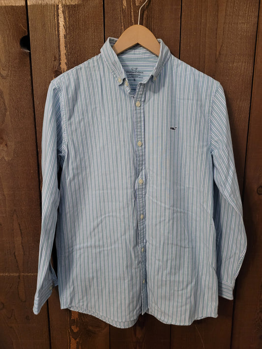 #109 *REDUCED* Vineyard Vines Performance Button-Up Boys Size XL (18)