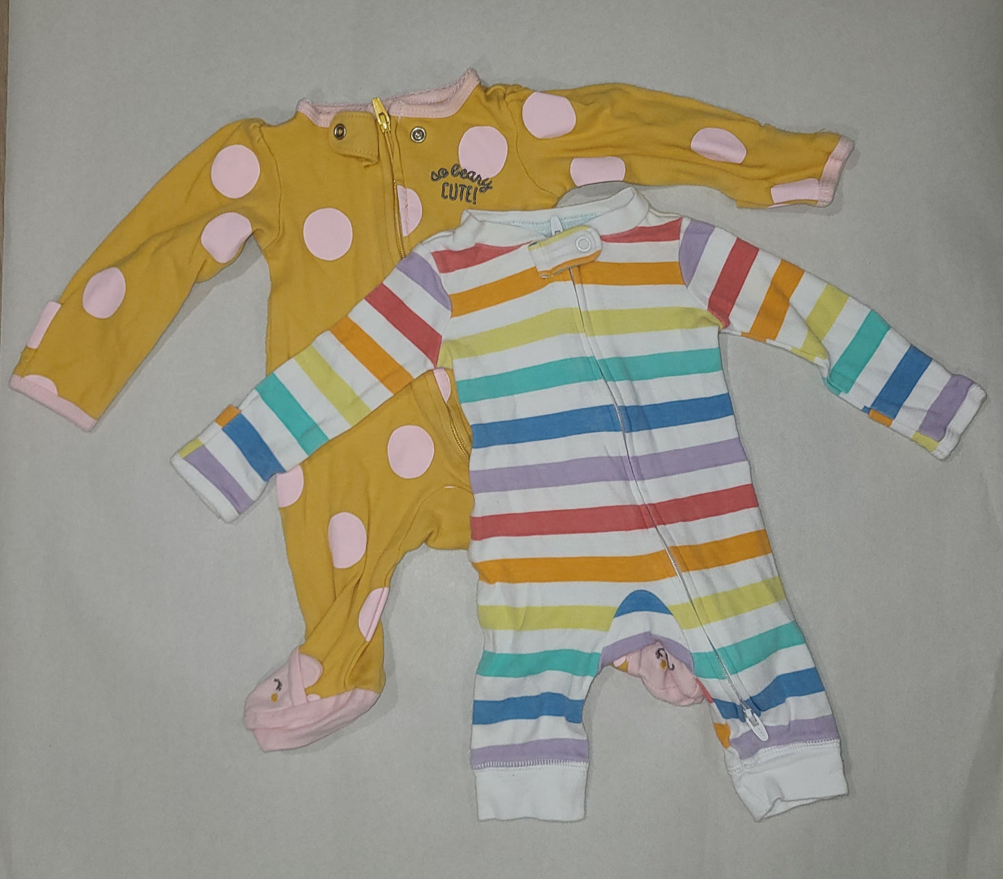 Seller #4 - Carter's NB Girls Pajamas Bundle