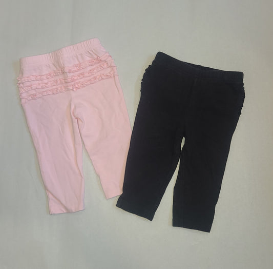 Seller # 4 - Carter's 0-3 month girl ruffle butt pant set