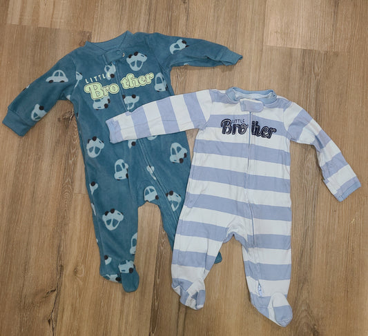 Seller #4 - Carter's 0-3 month boy Little Brother pajama set