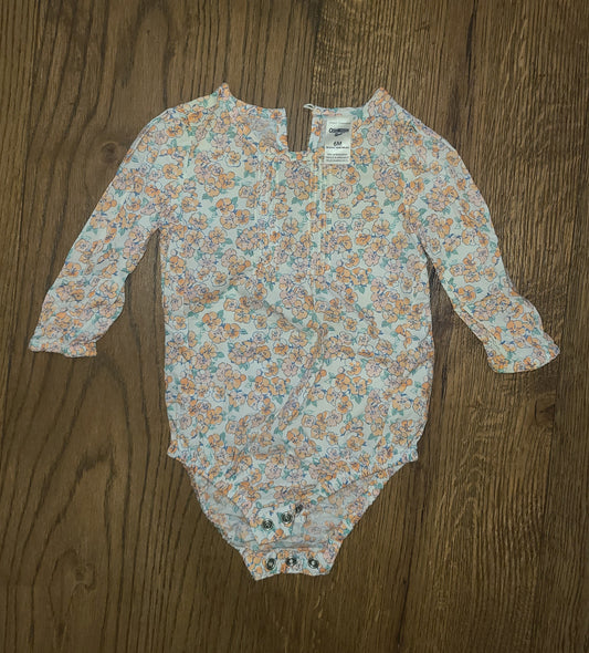 Seller #4 - OshKosh B'gosh 3-6 month girl long sleeve body suit