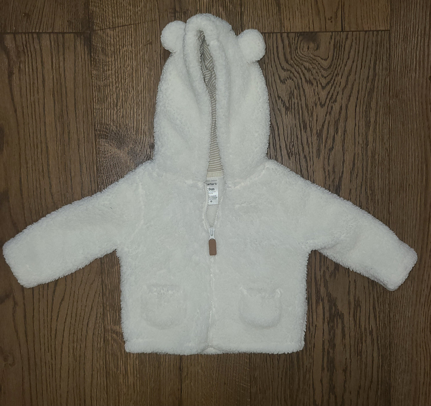 Seller #4 - Carter's 6-9 month girls fleece jacket