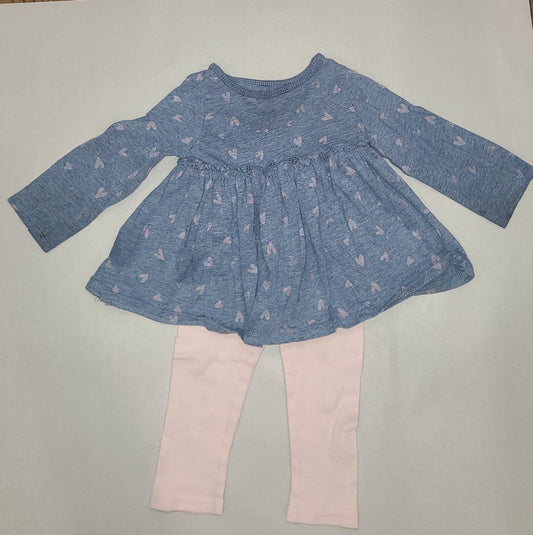 Seller #4 - 6-9 month girls long sleeve outfit