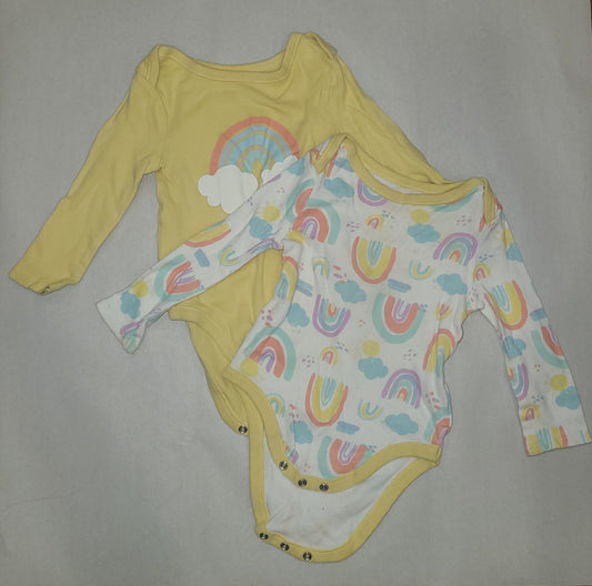 Seller #4 - Lands End 6-9 month girls long sleeve body suits