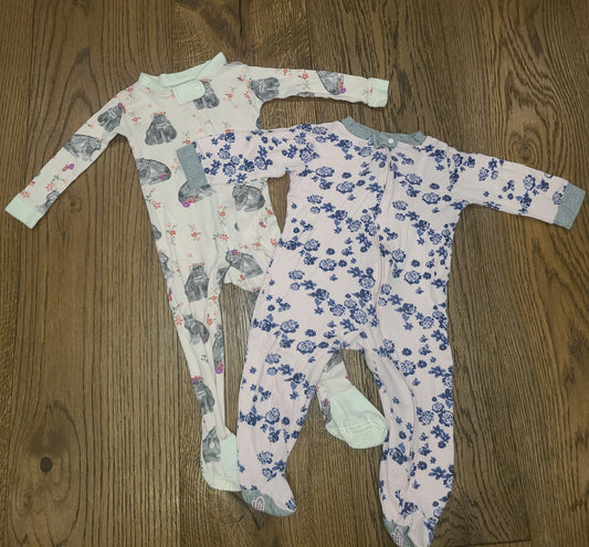 Seller #4 - Burts Bees 6-9 month girls pajama set