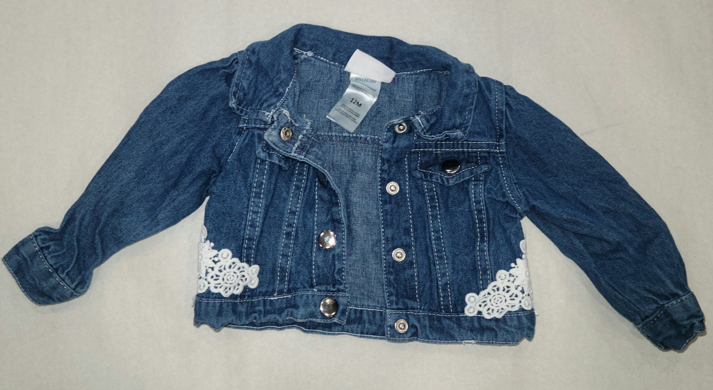 Seller #4 - Little Lass Girls 12 month Jean jacket