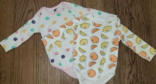 Seller #4 - Monica + Andy Girls 9-12 month body suit bundle