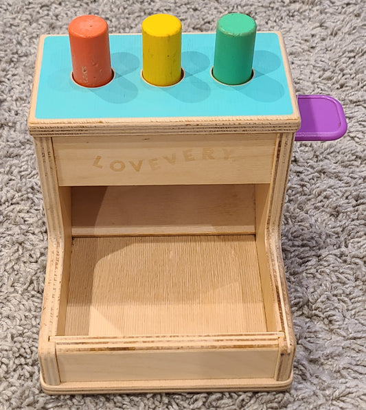 #188 Lovevery Wooden Peg Drop