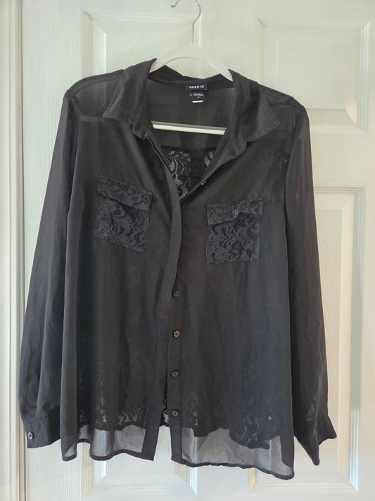 REDUCED Seller 184 Women's torrid top size 0