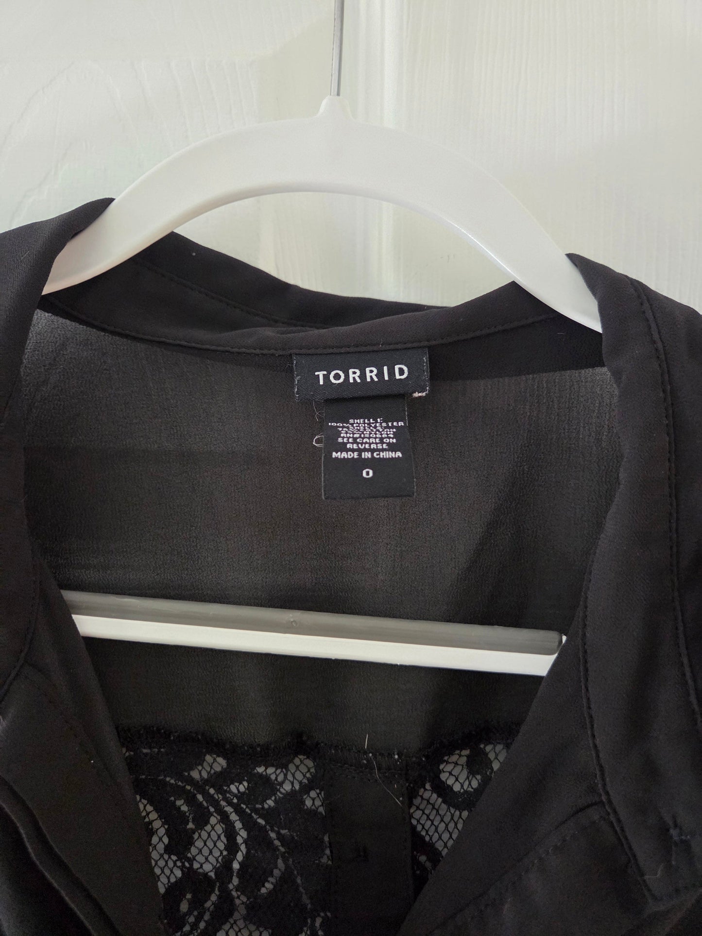 REDUCED Seller 184 Women's torrid top size 0