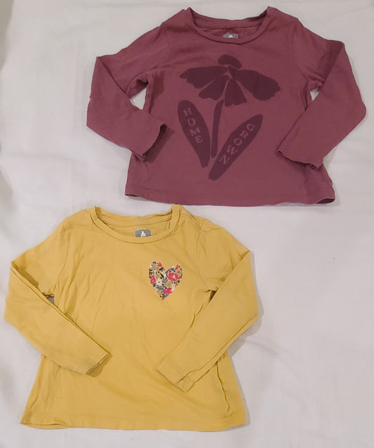 #188 Girls 3T Gap Long Sleeved T-Shirt Bundle