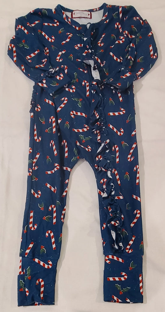 #188 Girls 2T Sweet Honey Candy Cane Layette