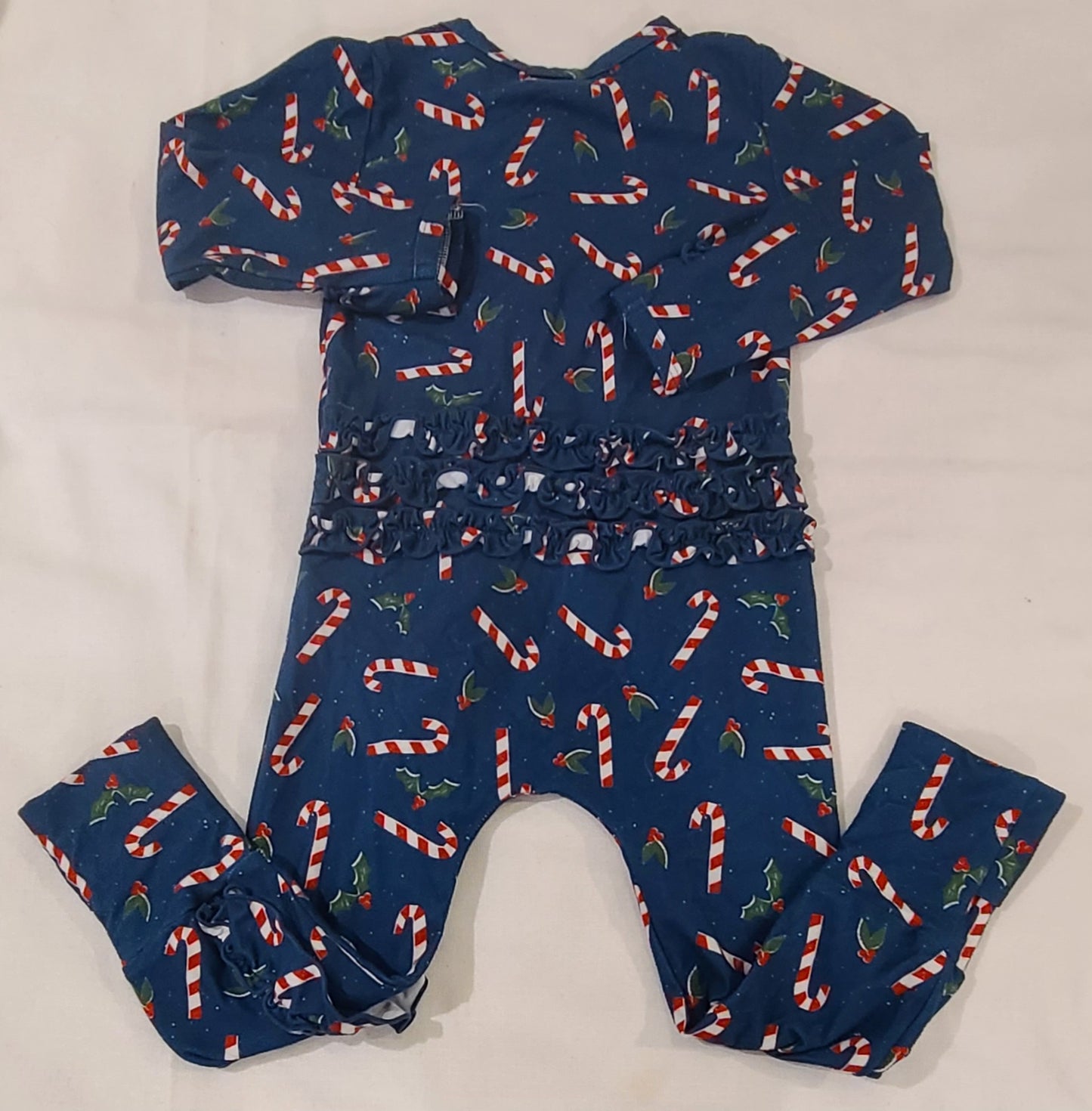 #188 Girls 2T Sweet Honey Candy Cane Layette