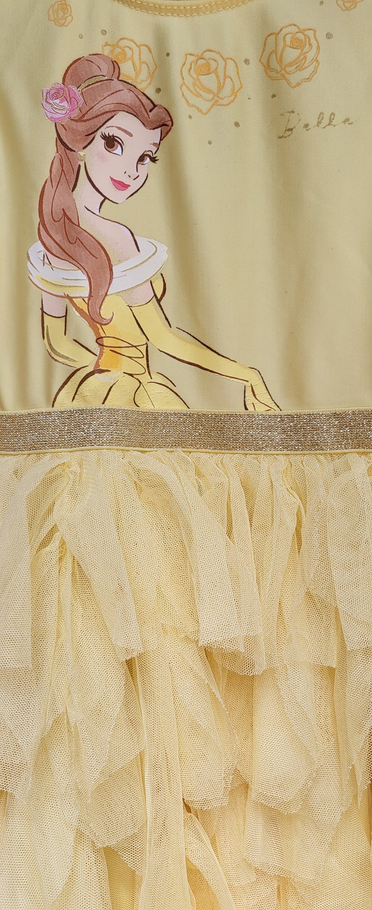 REDUCED: #9---  Girls 3T. Disney Princess Belle Dress