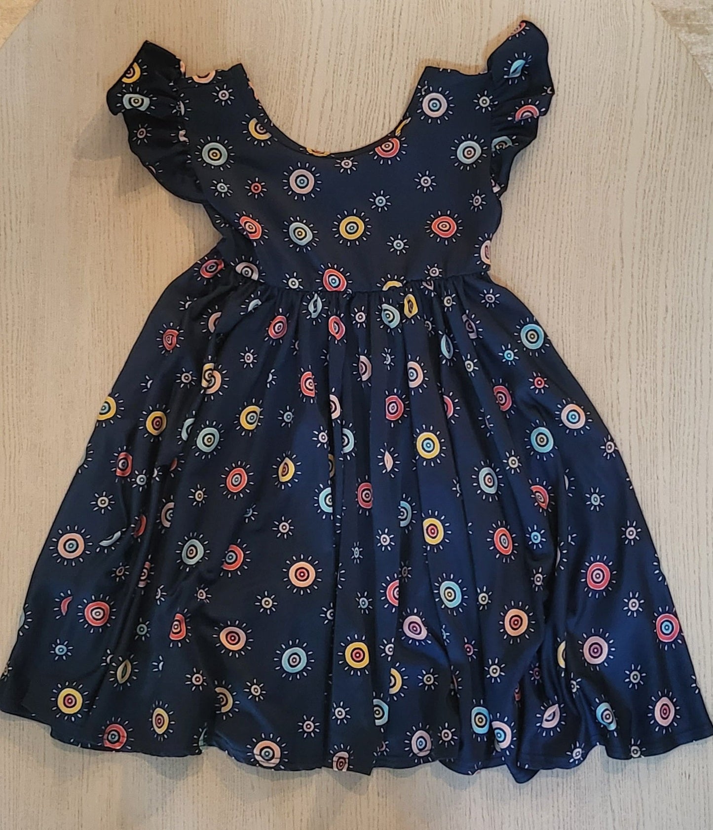 REDUCED: #9--- Girls 3-4. Full Twirl dress perfect for spinning!