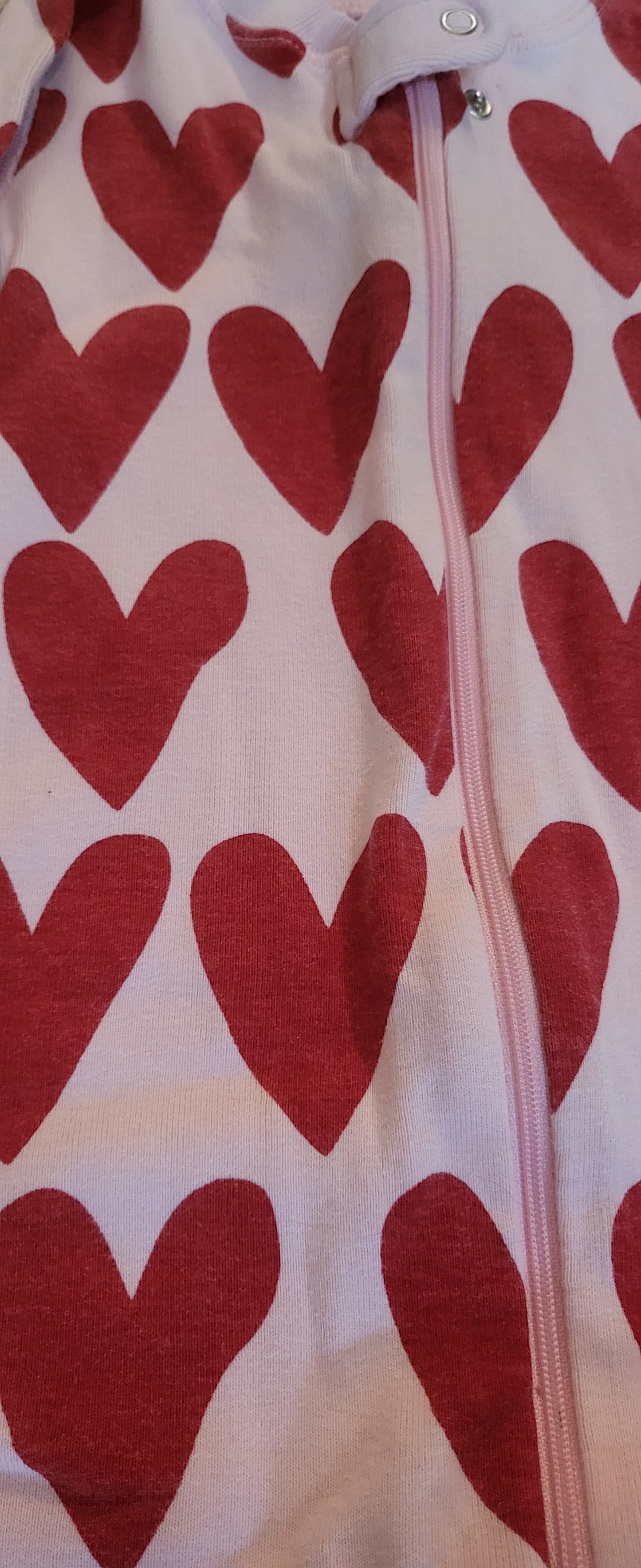 REDUCED: #9---  Girls 3T. Hanna Andersson Zip Sleeper.