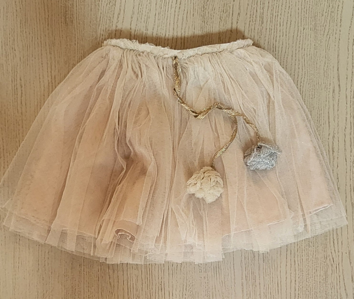 REDUCED: #9--- Girls 3T+. Two shimmery tutu skirts.