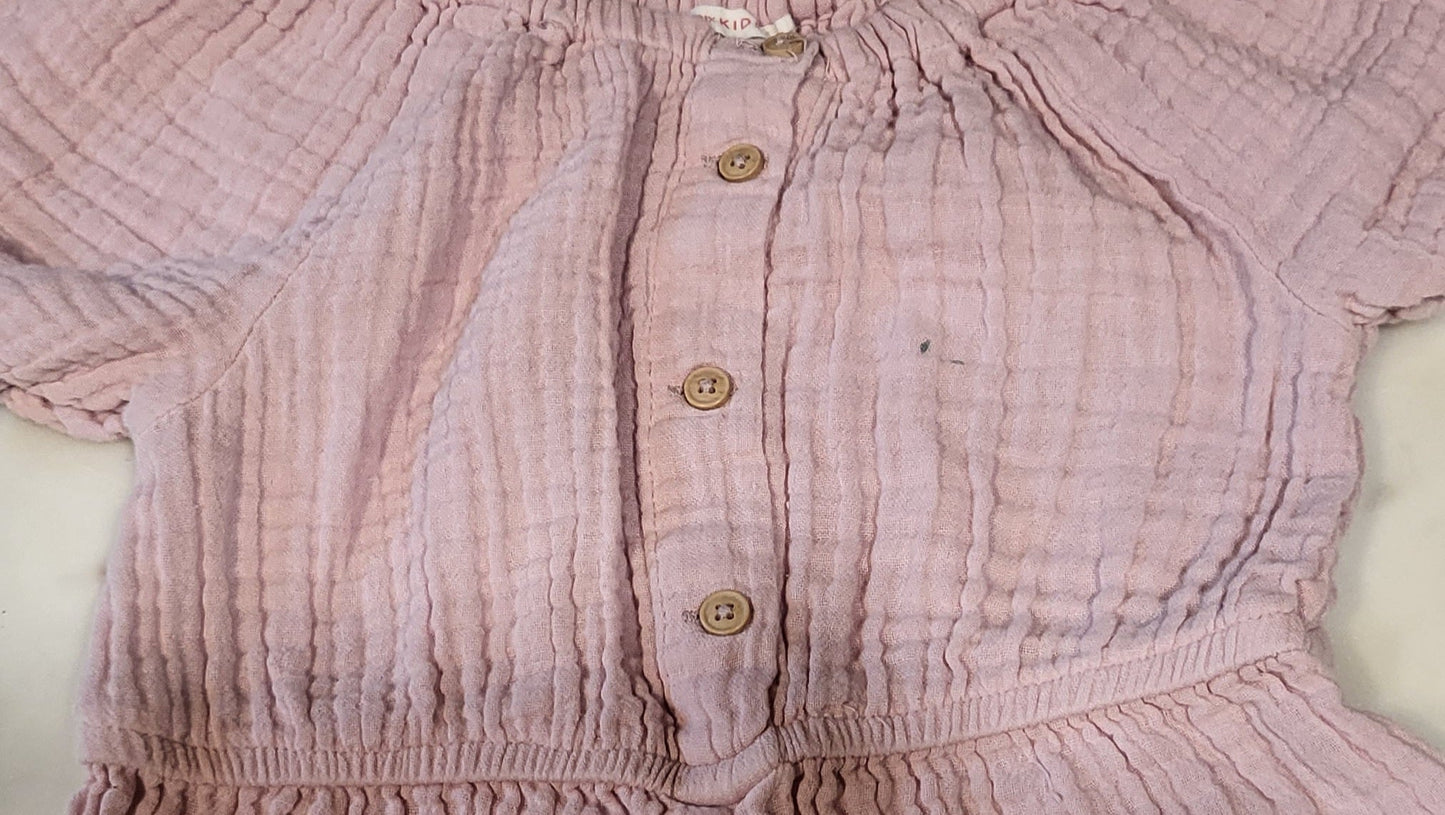 REDUCED: #9--- Girls 5. Lightweight Romper