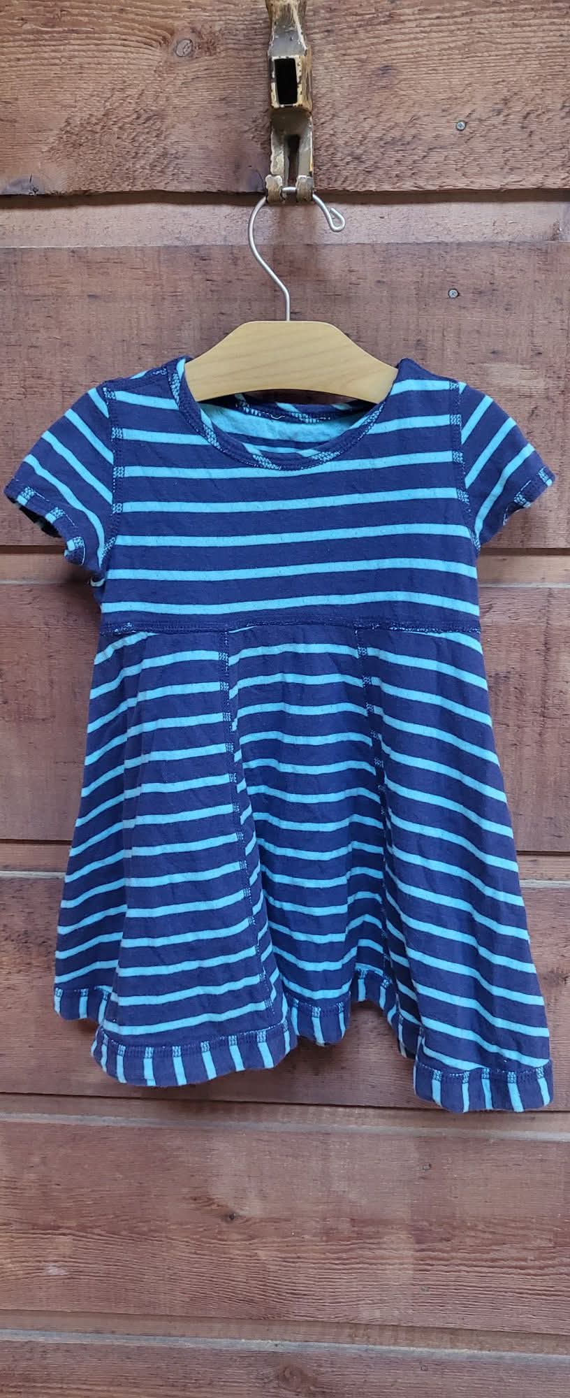 REDUCED: #9--- Girls 18/ 24 Months. Hanna Andersson Reversible Dress