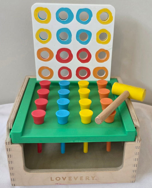 #190 Lovevery Match and Tap Hammer Box