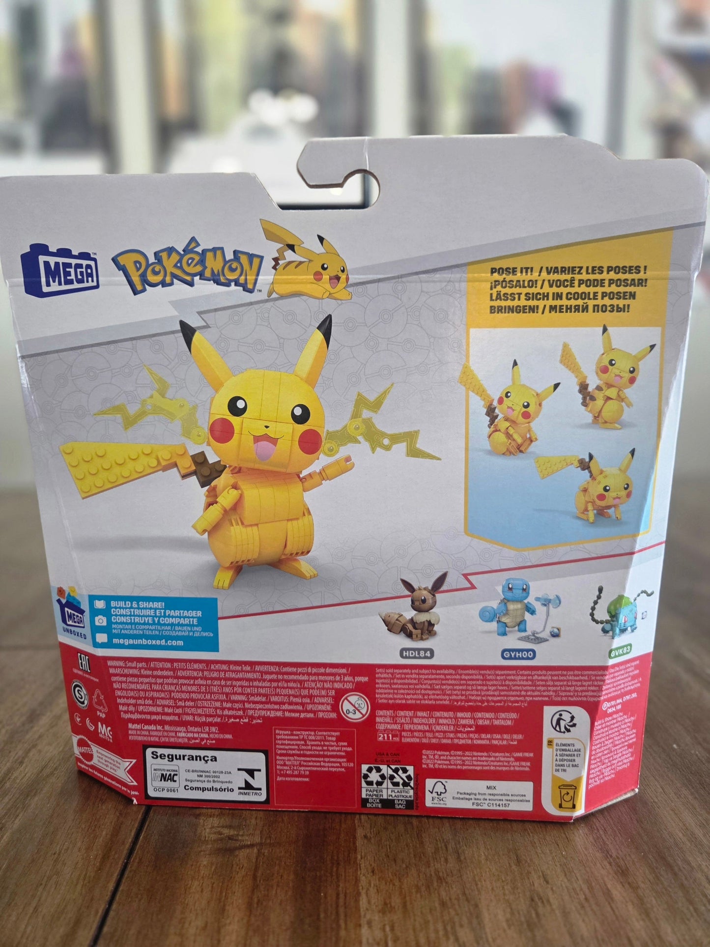 Seller 184 Mega Pokémon building toy