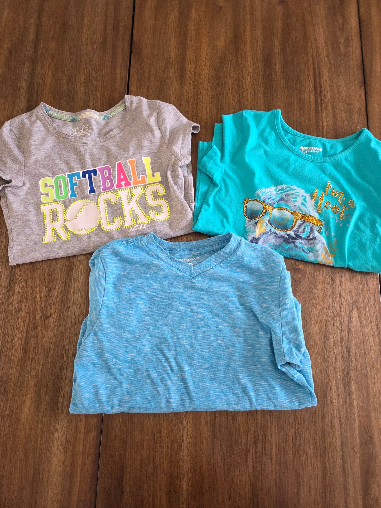 Seller 184 set of 3 girls tops size 10/12