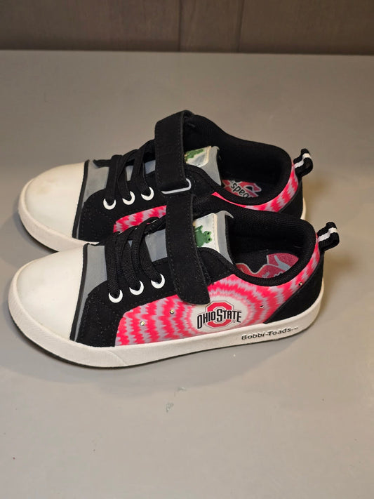 #131 REDUCED Bobbi-Toads OSU light up tennis shoes sz 12