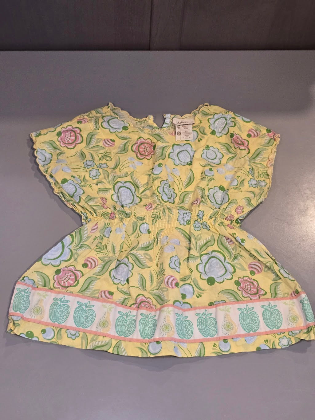 #131 REDUCED Matilda Jane floral blouse sz 6