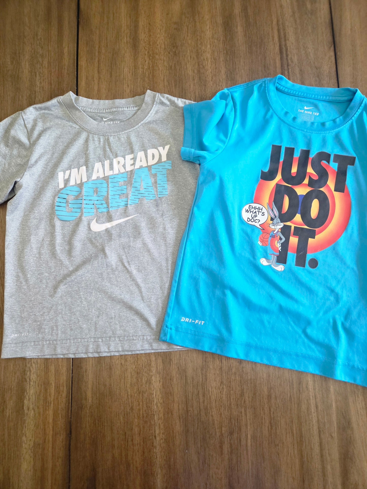 Seller 184 boys nike shirts size  6/7, XS