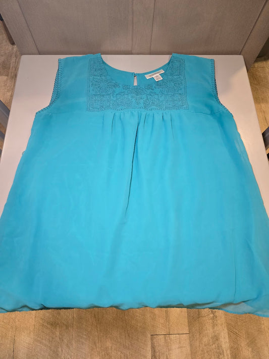 #131 Motherhood Maternity sleeveless blouse sz L