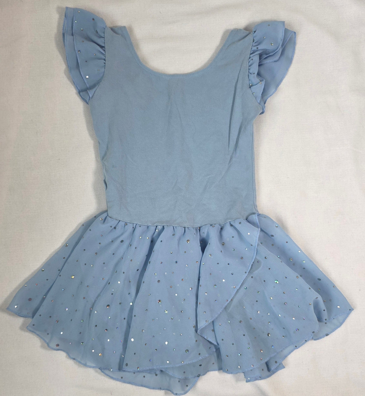#190 Girls 10 (140cm) Arshiner Blue Leotard