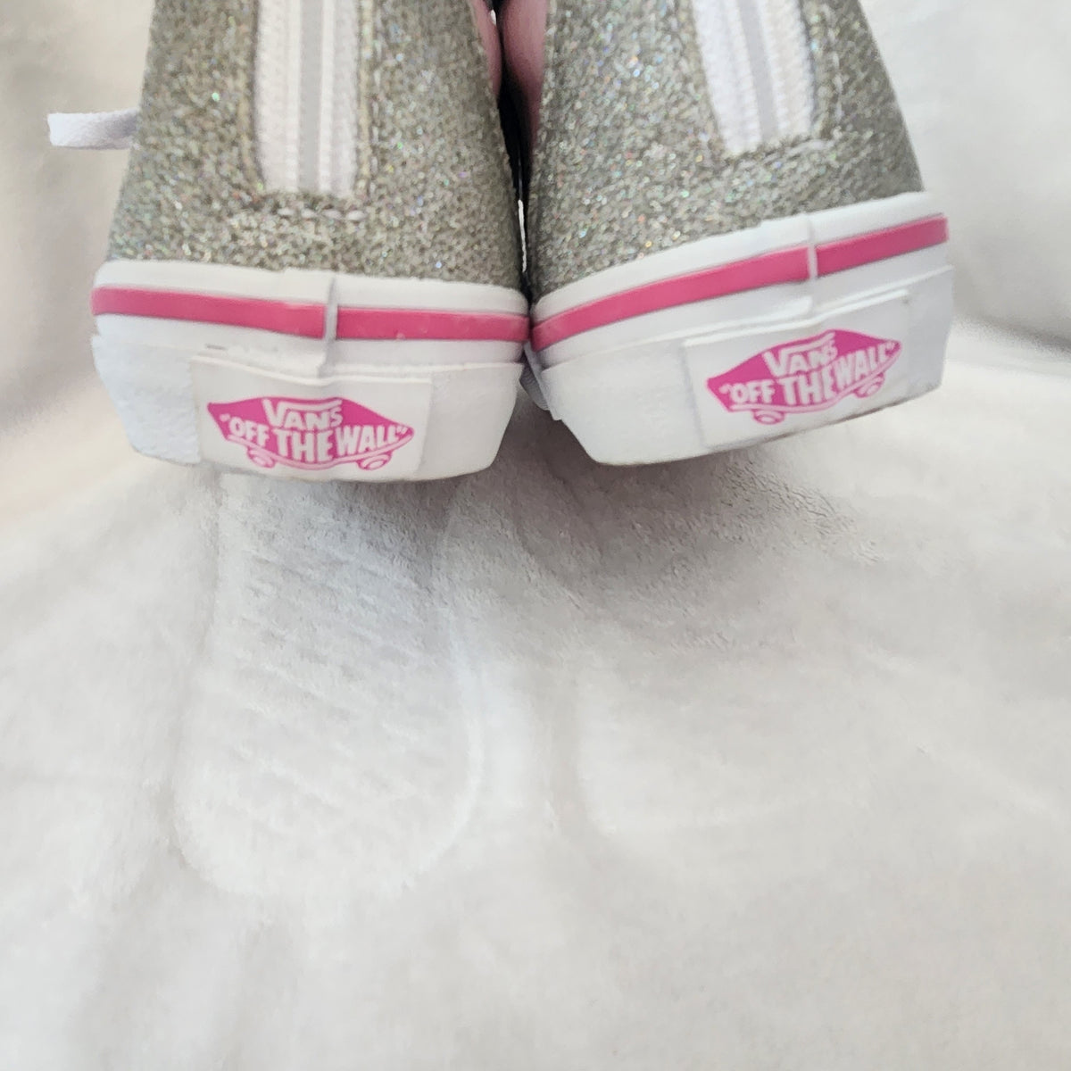 #167 NWT Rare Vans Sk8-Hi Zip Size 1 Toddler Unicorn Skate Shoes