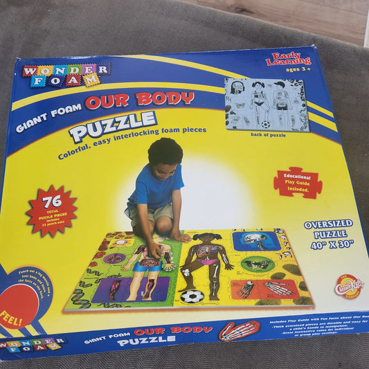 #167 Wonderfoam Giant Our Body Activity Puzzle
