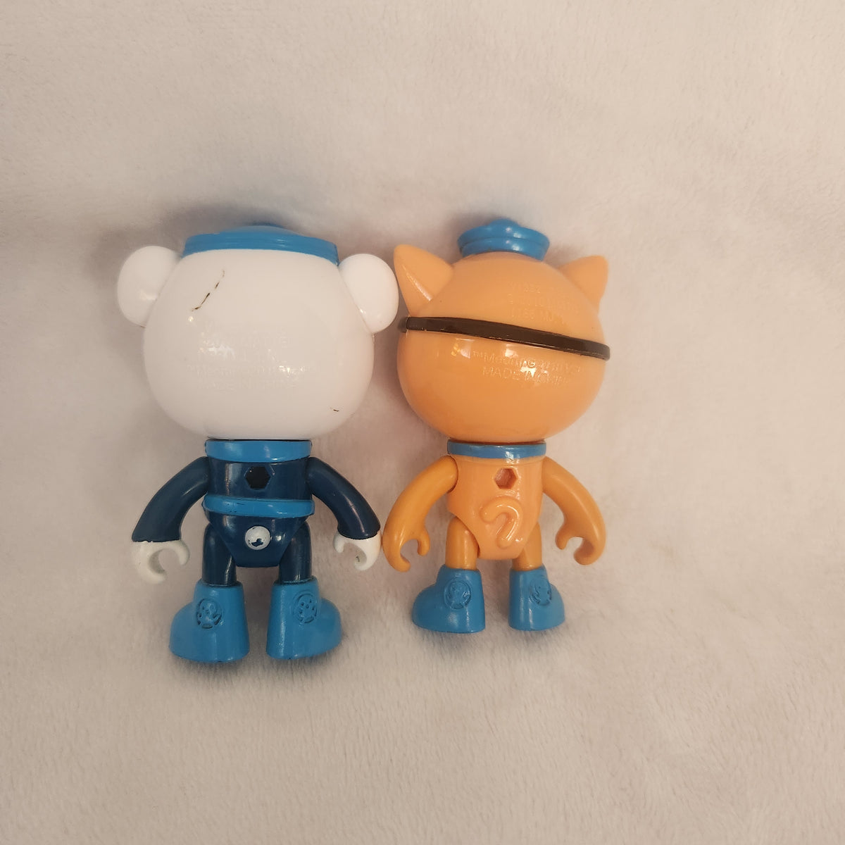 #167 Octonauts Figurines Captain Barnacles and Kwazii