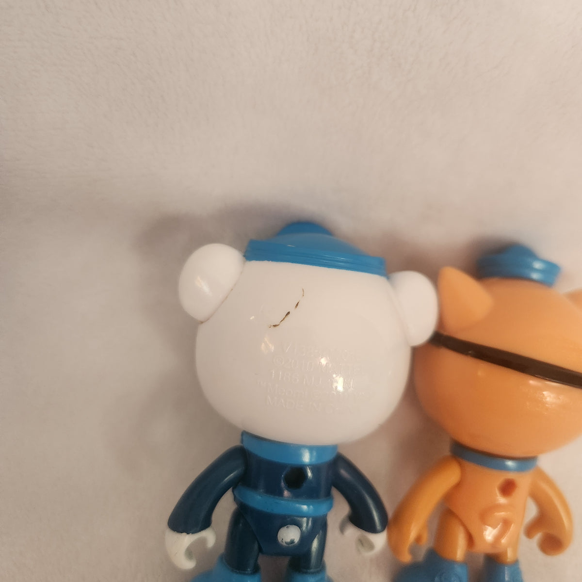 #167 Octonauts Figurines Captain Barnacles and Kwazii