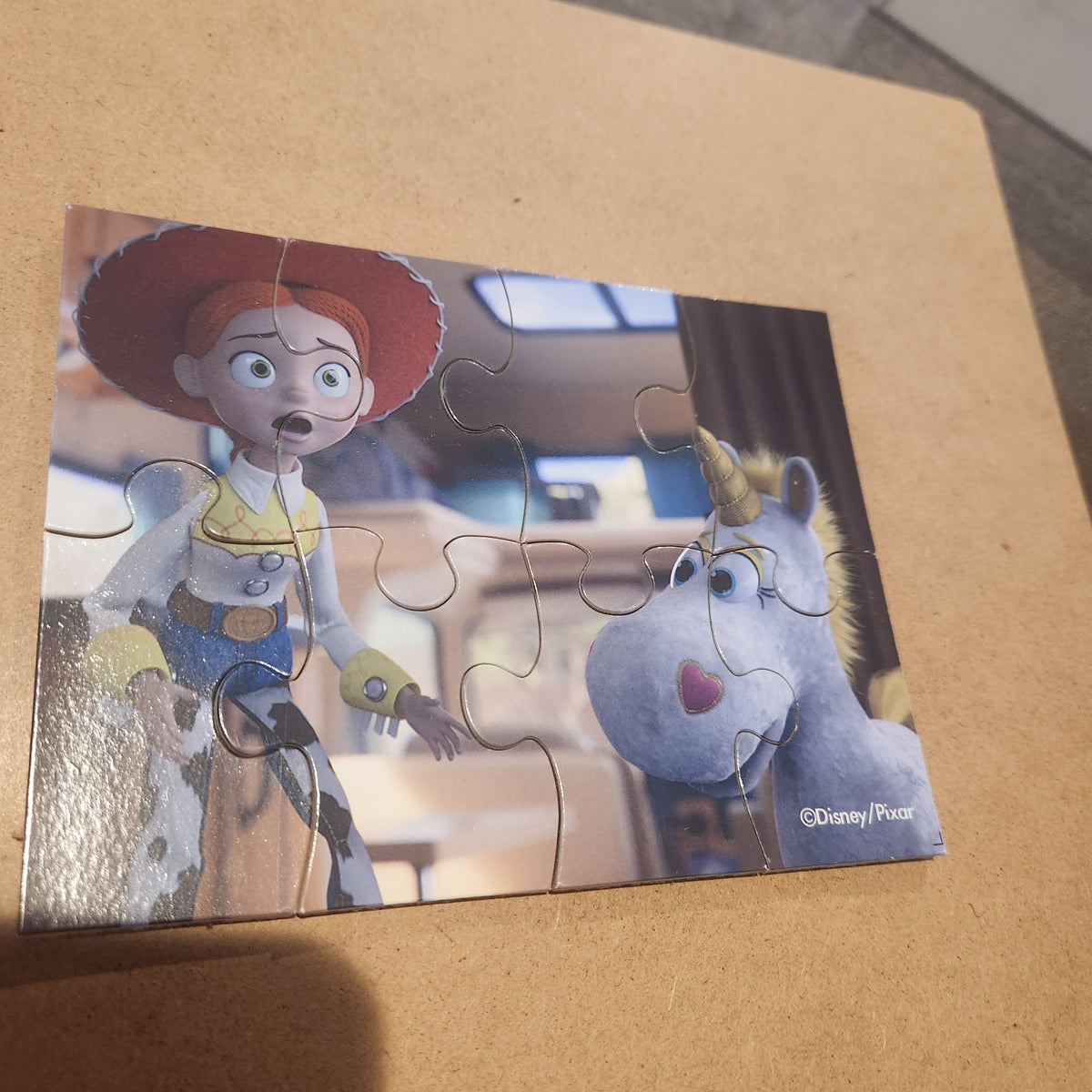 #167 Disney Pixar TOY STORY 4 (5 Wood Puzzles In Wood Box)