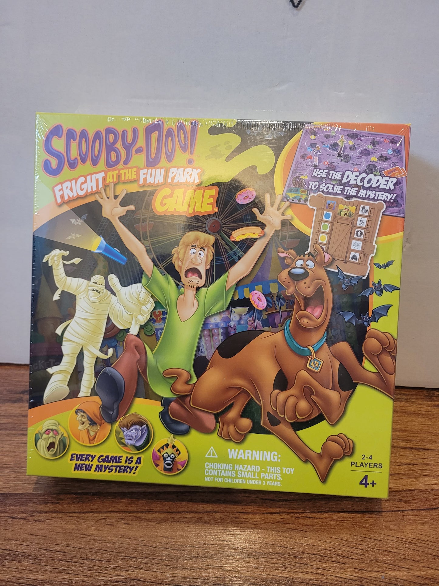 #44 NIB Scooby-Doo Fright at the Fun Park Game