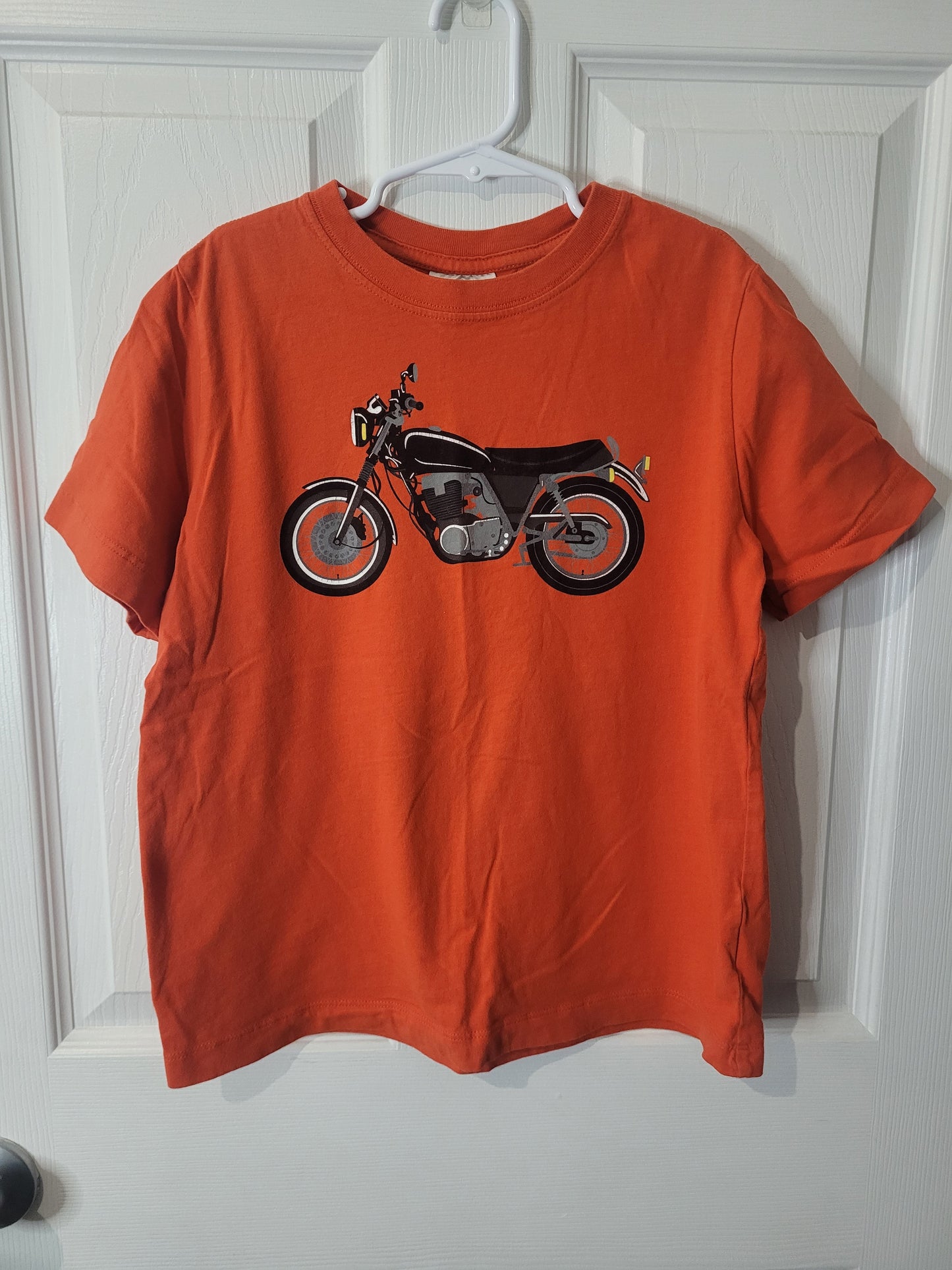 *REDUCED* #44 Hanna Andersson Motorcycle Tee Boys Size 130/8