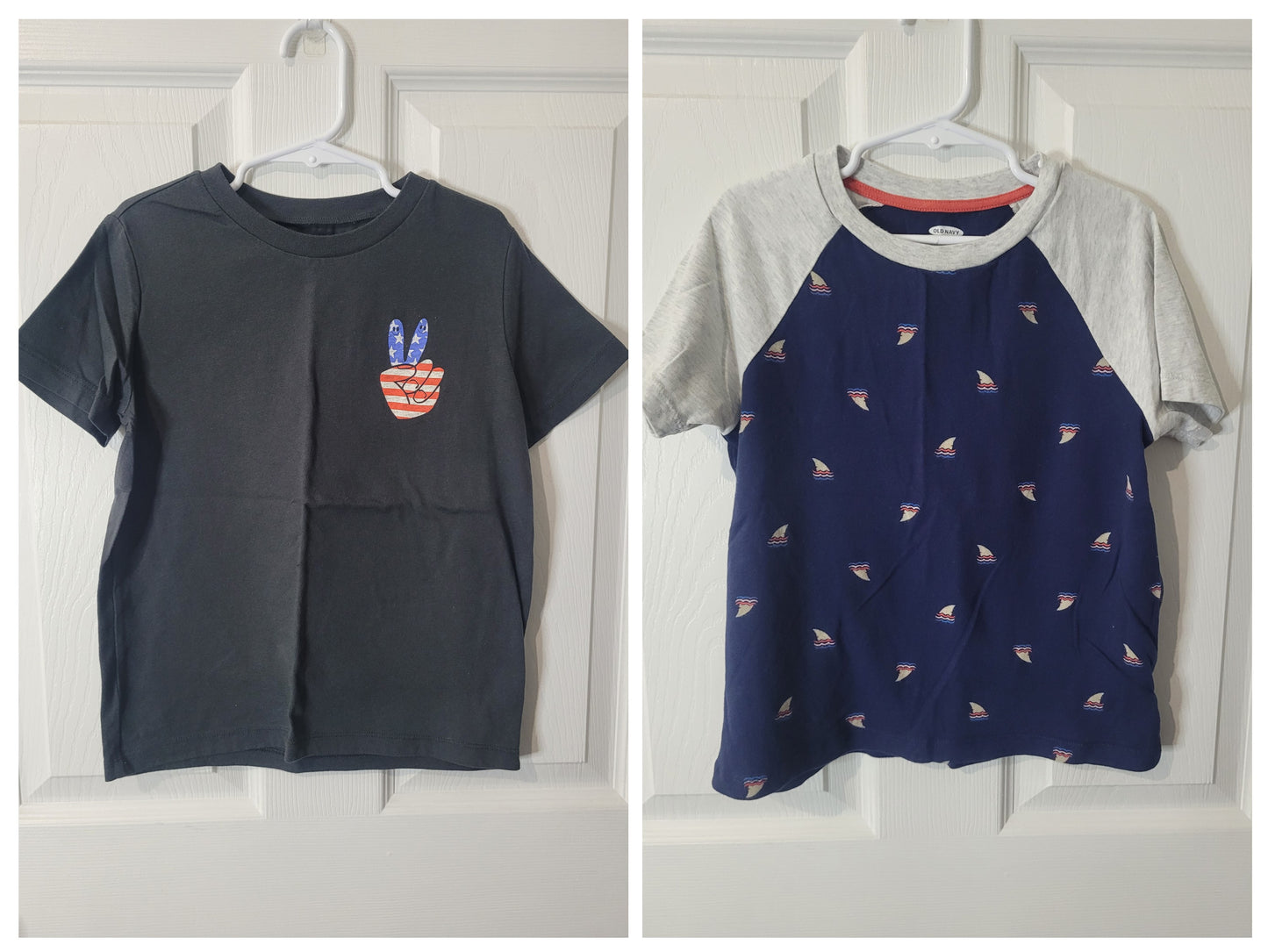 #44 Old Navy Tees (2) Boys Size S (6-7)