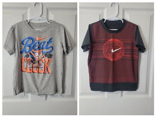 #44 Nike Tees (2) Boys Size 6