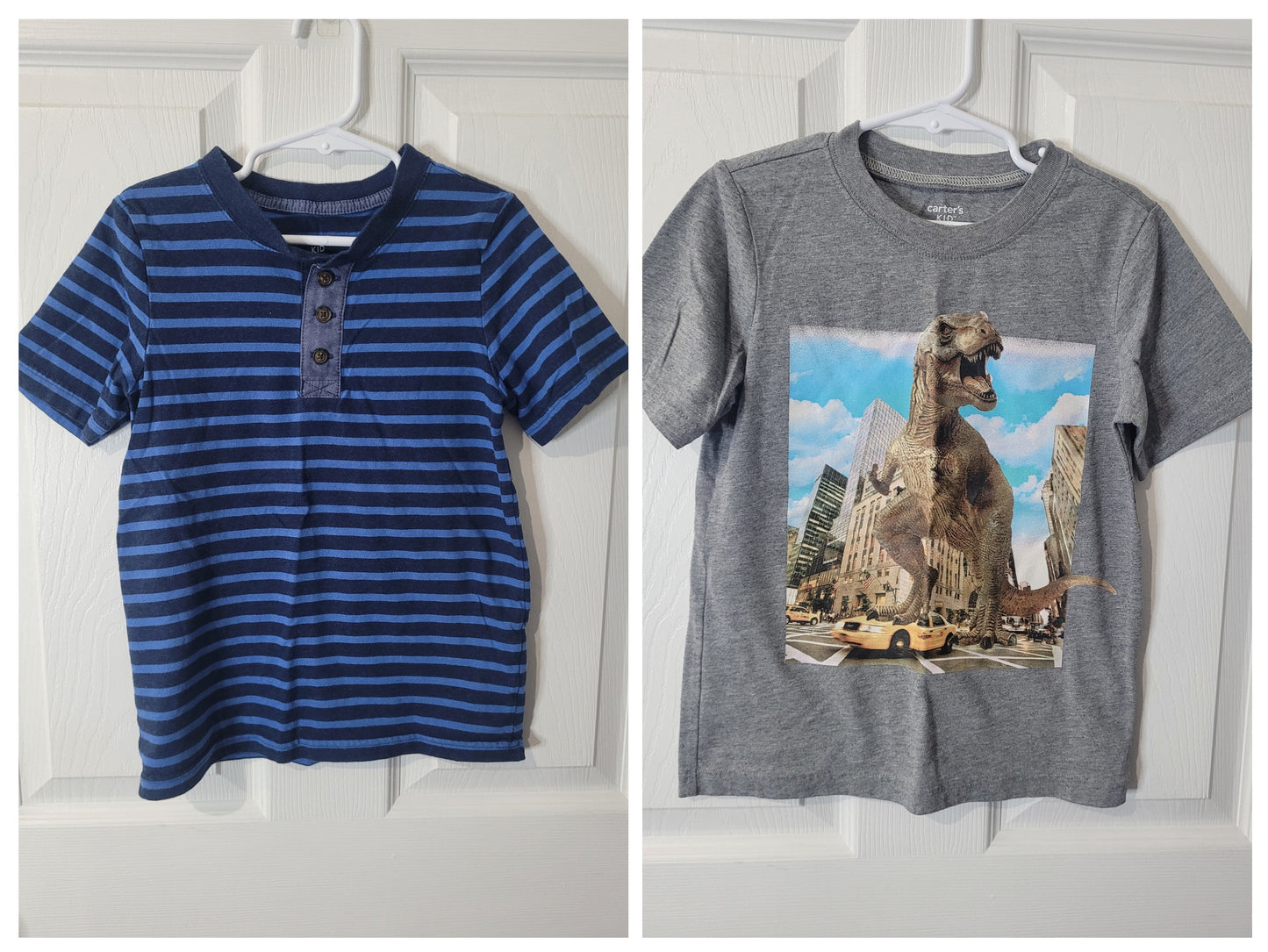 *REDUCED* #44 Carter's Tops (2) Boys Size 6