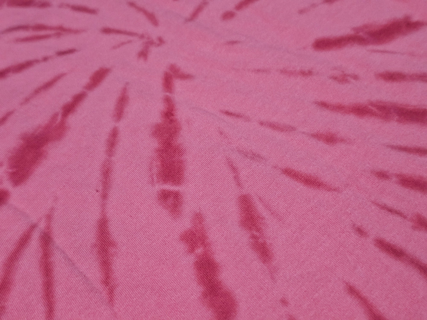 #91 REDUCED Boys 4 Hanna Andersson tie-dye shirt - "sunshine state of mind", light red EUC