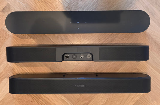 #147 Sonos sounds bars (3 bars) and accompanying cords/plugs