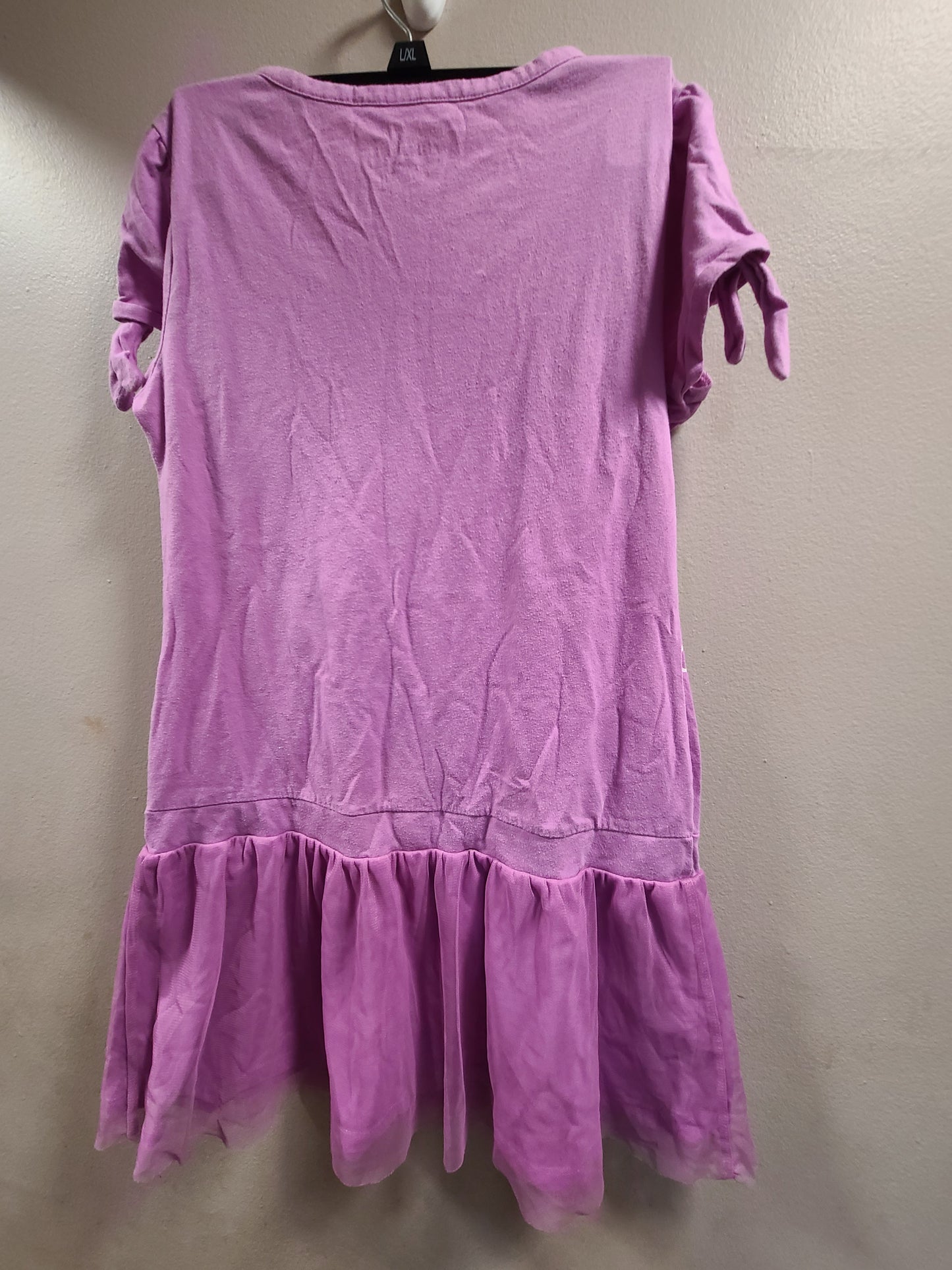 #66 Basic edition girls butterfly dress size Xl 14/16